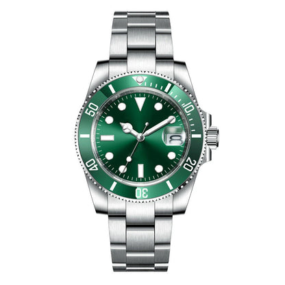 Corgeut 40mm  Luxury Business NH35 Men's automatic mechanical Diving Watch, ceramic bezel, sapphire crystal, 100m waterproof.