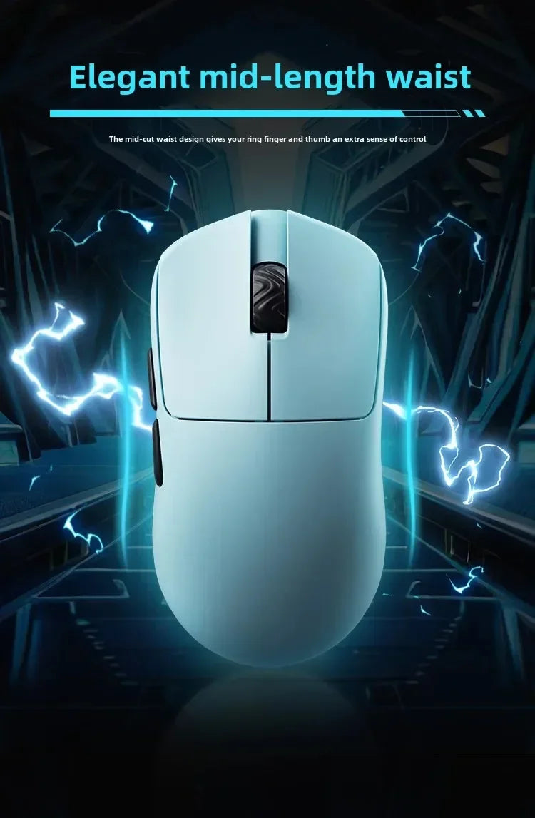 SCYROX V6 Wireless Gaming Mouse 40g Ultra-Light, PAW3950 Sensor, 24,600 DPI, 8KHz Polling Rate, 750 IPS, 2.4GHz Esports Gaming Mouse