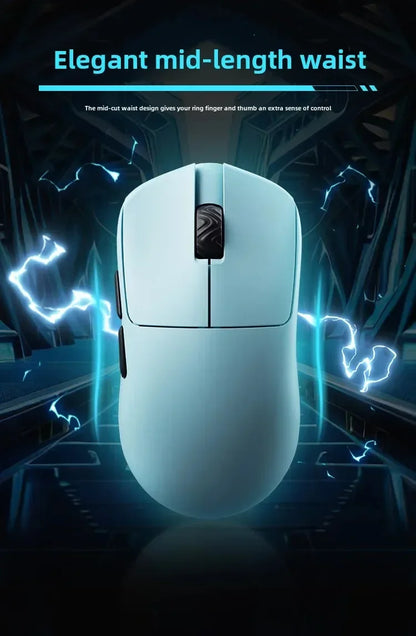 SCYROX V6 Wireless Gaming Mouse 40g Ultra-Light, PAW3950 Sensor, 24,600 DPI, 8KHz Polling Rate, 750 IPS, 2.4GHz Esports Gaming Mouse
