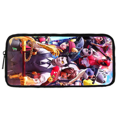 Hot-Game-Kinderrucksäcke mit Lunchbag und Federmäppchen, große Schultaschen für Schüler, Design F – FortniteS, für Jungen und Mädchen, ideales Geschenk