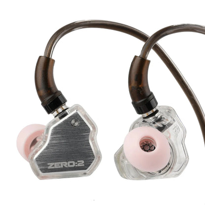 7Hz x Crinacle Zero:2 Wired IEM Earbuds with 10mm Dynamic Driver, HiFi In-Ear Monitor Earphones, Gaming & Music Earbuds with Detachable Cable
