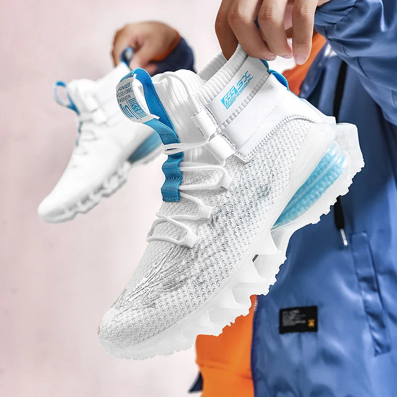 Chaussures de course respirantes pour hommes, baskets décontractées pour hommes, chaussures de tennis pour hommes, entraîneur de course, mocassins à la mode, luxe