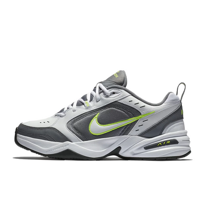 Nike Air Monarch 4 Snow Day Cowhide Leather Casual Cushioned, Slip-Resistant, Durable Low-Top Dad Shoes Unisex Style AV6676-100