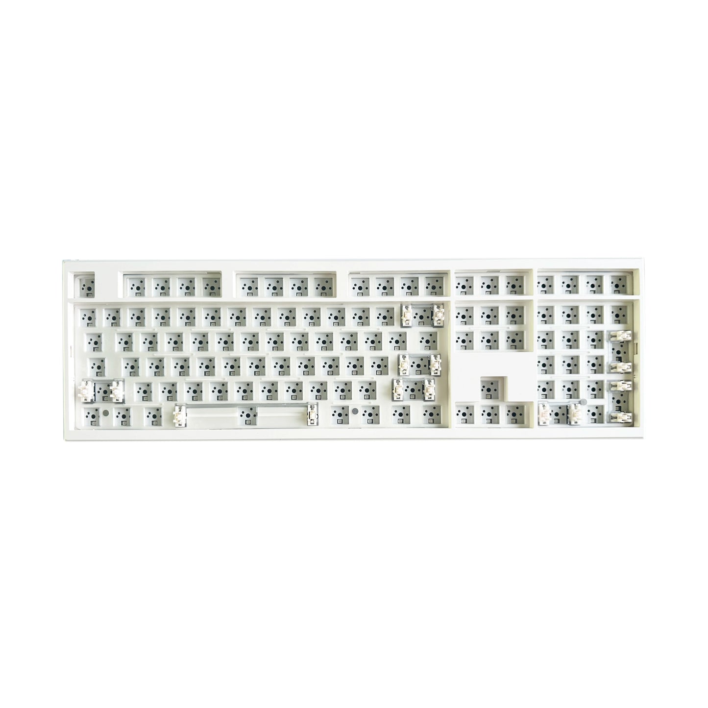 GMK108 Mechanical Keyboard Kit Hot-swappable Bluetooth 2.4G Wireless RGB Backlit Gasket Structure Support for VIA/QMK