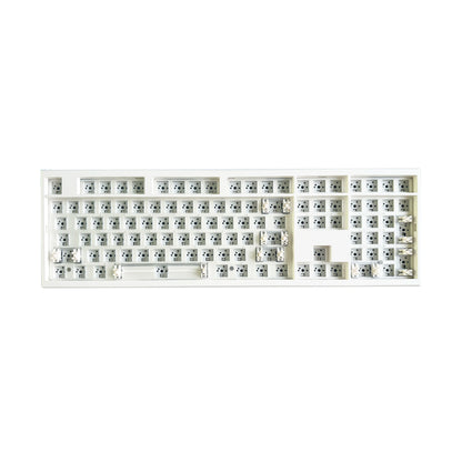 GMK108 Mechanical Keyboard Kit Hot-swappable Bluetooth 2.4G Wireless RGB Backlit Gasket Structure Support for VIA/QMK