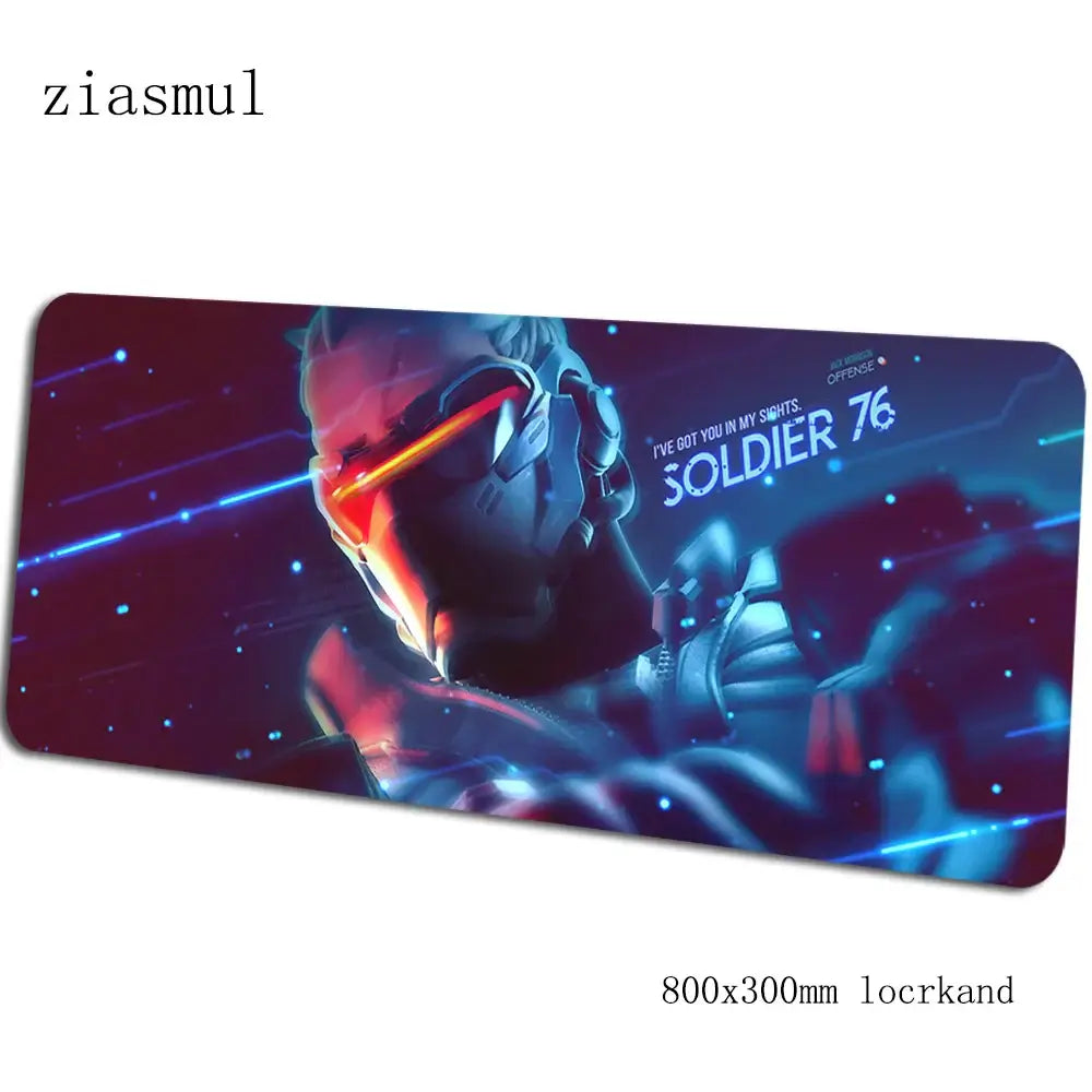 overwatch padmouse 80x30cm gaming mousepad game Gorgeous large mouse pad gamer computer desk Colourful mat notbook mousemat pc