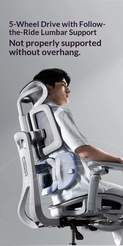 Sedia da ufficio in rete ergonomica executive per computer e gaming, arredo moderno girevole con ruote e regolabile, sedia gaming ergonomica