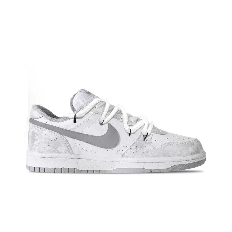 Personalizované tenisky Nike Big Cold Fog Rose Retro High Street & Chinese Ink Wash – protiskluzové nízké skateové boty pro muže
