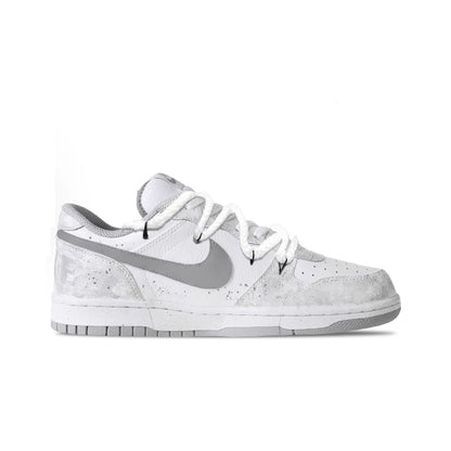 Personalizované tenisky Nike Big Cold Fog Rose Retro High Street & Chinese Ink Wash – protiskluzové nízké skateové boty pro muže