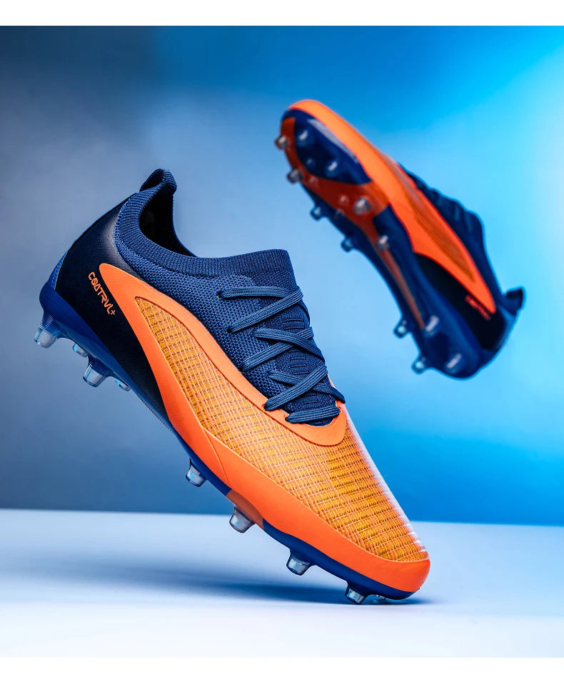 Men's New TF Football Boots Sneakers Professional Society Casual Male Soccer Shoes Futsal High-Quality Football Shoes Training