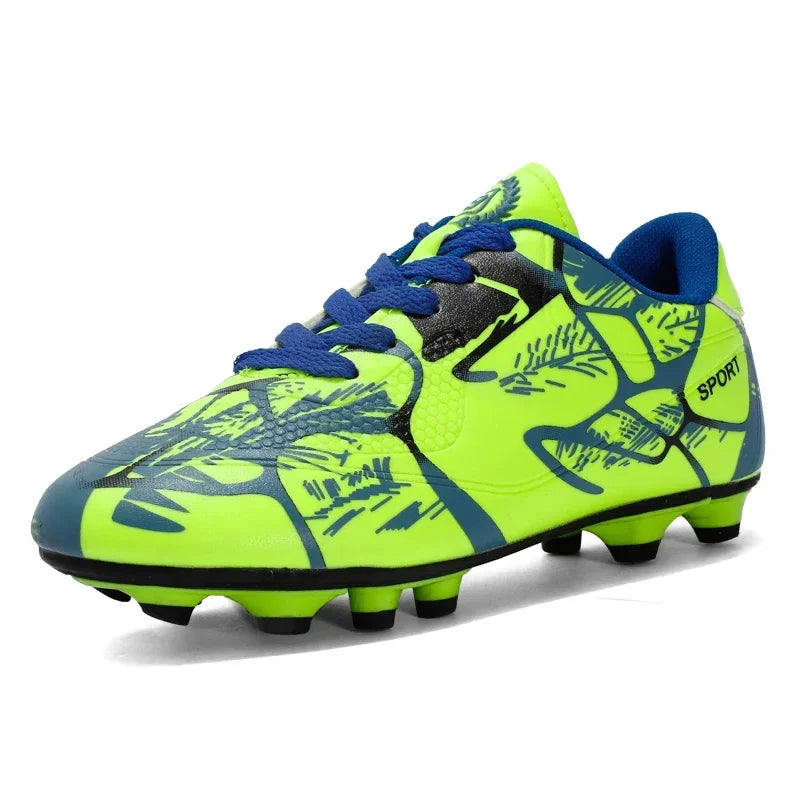 Chuteiras de futebol novas para homem e criança, ultraleves, antiderrapantes para relva, botas de futebol profissionais para adulto, calçado de treino para rapaz, dropshipping