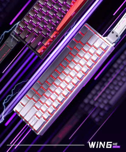 AULA WIN 68 HE Magnetic Axis Keyboard RT Gaming Mechanical Keyboard Wired 8KPolling Rate Full-Key Hot-Swappable