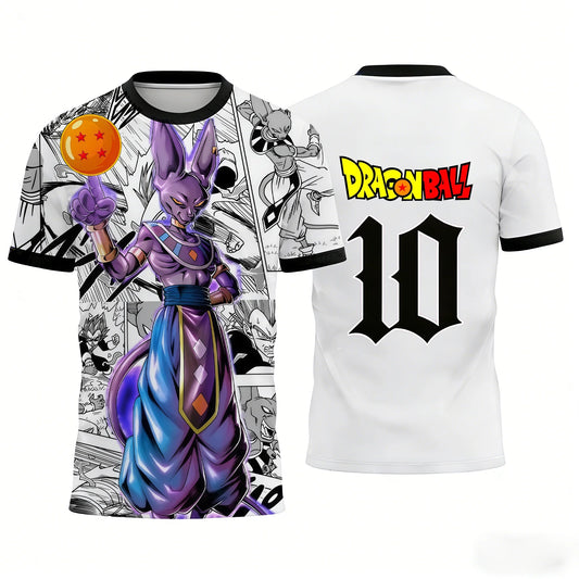 2026 Dragon Ball Goku Anime Graphic T-shirt Sports Dry Quickly Men's T-Shirt Children's Clothing Tee Y2k Woman Breathable Tops