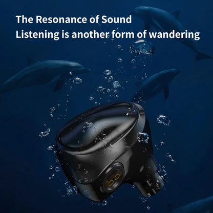 TRN Dolphin Wired Earphones with 10mm Dual Magnetic Dynamic Driver, Liquid Metal HiFi In-Ear Headphones, High Resolution Audio Earbuds