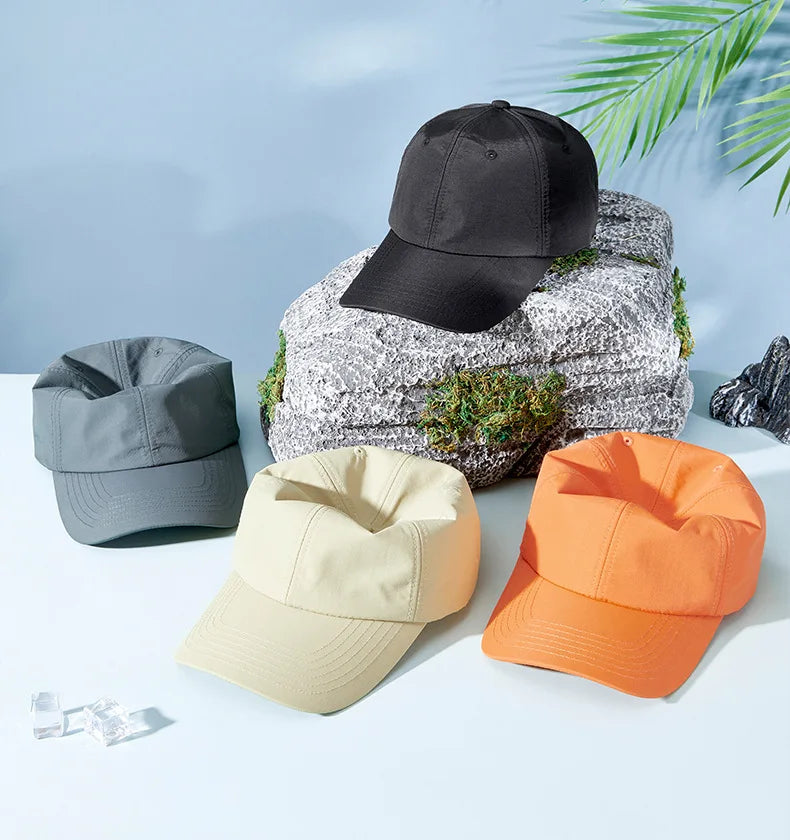 Unisex Waterproof Baseball Cap Outdoor Hat Quick Dry Sun Hat [All Senson] Men Women Sport Golf Hat