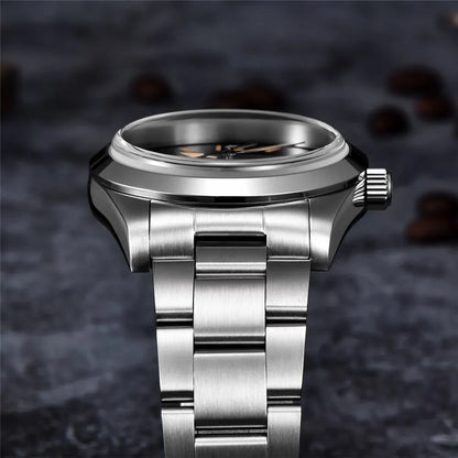 PAGANI DESIGN 2026 New 36MM Men Automatic Mechanical Watches Sapphire Stainless Steel AR Coating 20Bar Clock Watch for