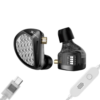 KZ Sonata 28BA Units Upgraded HIFI Headphones On-ear tunable balanced armour unit Wired gaming headphones
