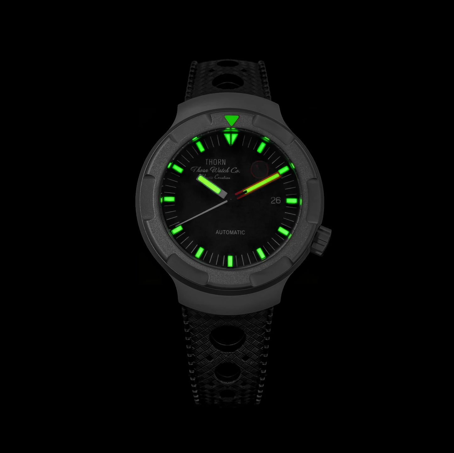 THORN T011 Men's Titanium Watch PT5000 Automatic Movement Mechanical Tribute Vintage Watches Sapphire Luminous 10Bar Waterproof