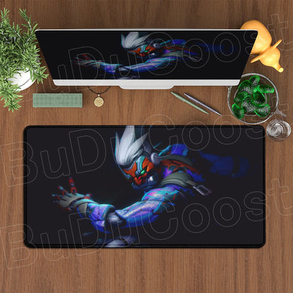 Large XXL DIY Cool Overwatch Mouse Pad Keyboard Table Gaming Accessories Non-Slip Rubber Edge locking spped Laptop Rug desk Mat, produit gaming premium Fraquane