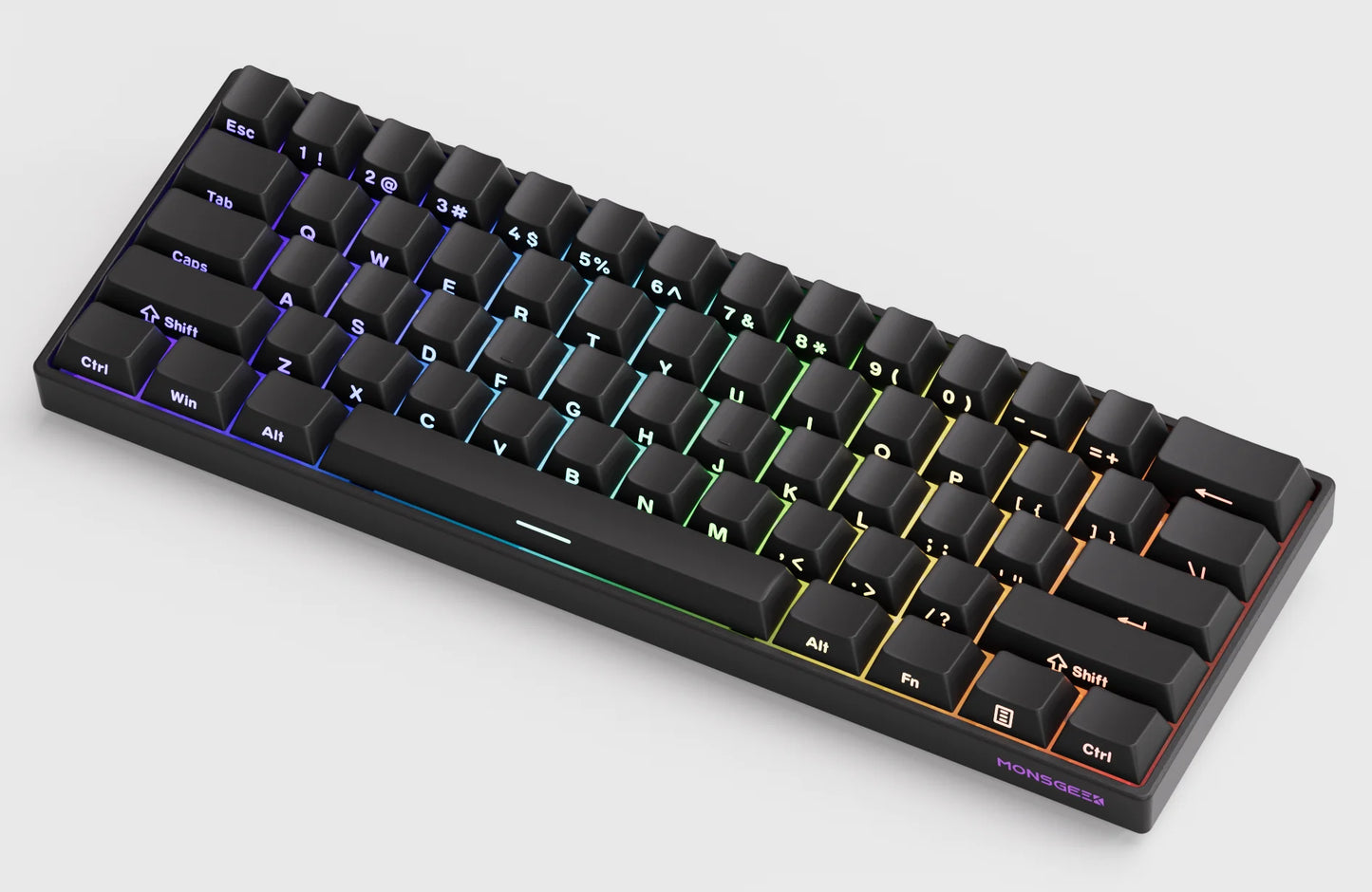 Akko MonsGeek FUN60 PRO&MAX HE Mechanical Keyboard Magnetic Switch 60% Gaming Keyboard Rapid Trigger 8K Custom Keyboard