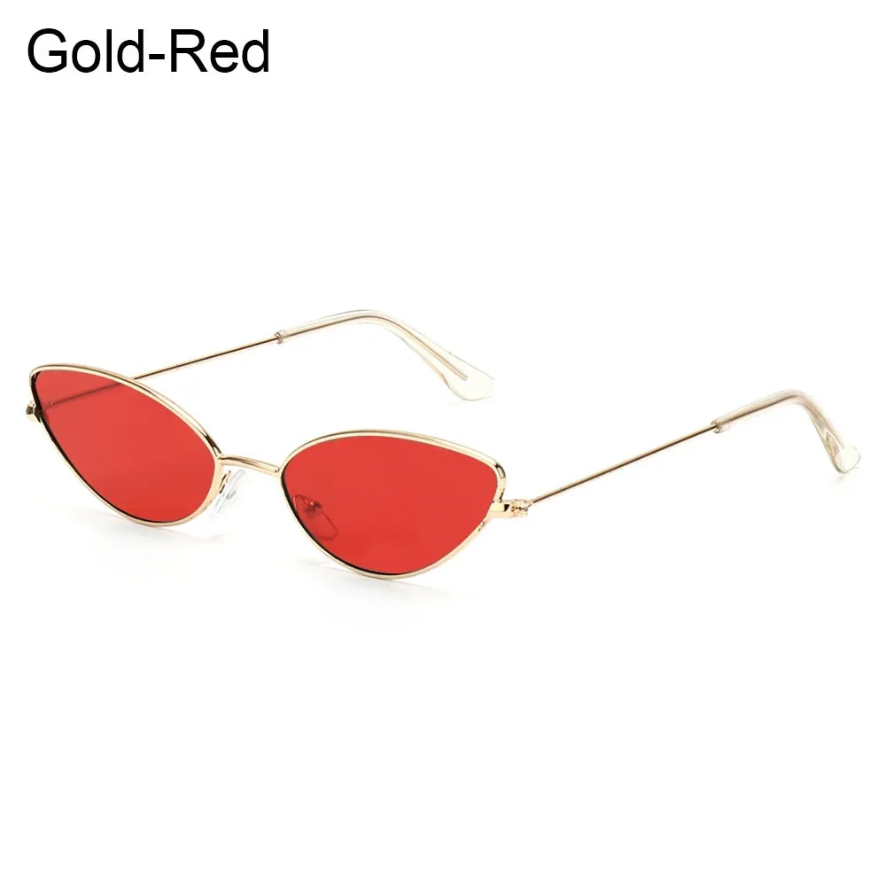 1PC Unisex Retro Small Frame Oval Sunglasses UV400 Fashion Design Sun Glasses Summer Vintage Shades Eyeglasses Accessories