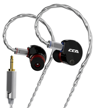 CCA Phoenix HiFi Wired Earphones Metal Alloy In-Ear Headphones with 10mm Dual Magnetic Dynamic Driver for Gaming & Music