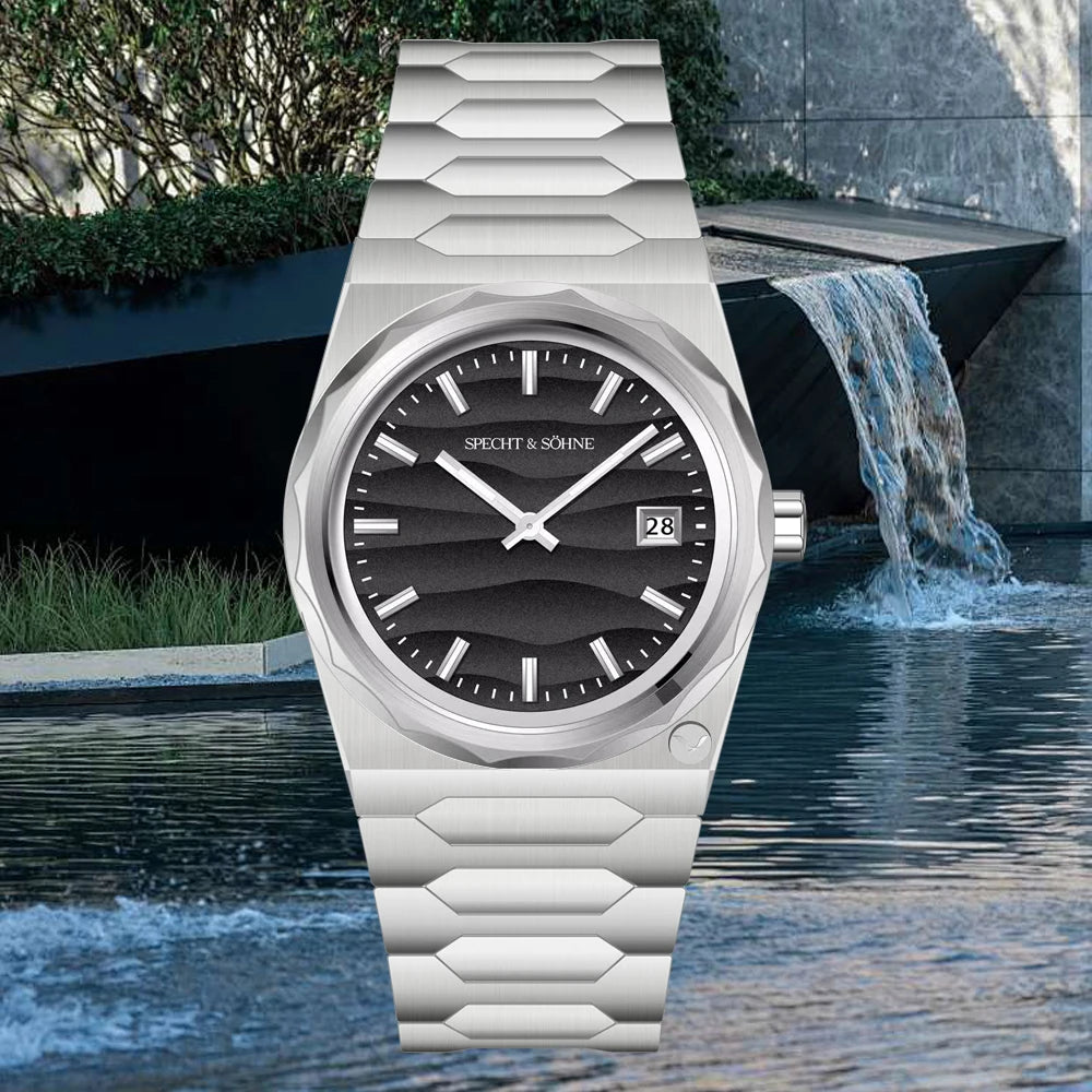 2025 New Arrivals Specht & Söhne 222 Gold Watches For Men Super Slim Steel Sapphire Classic Quartz Watch Relogio Masculino 37MM