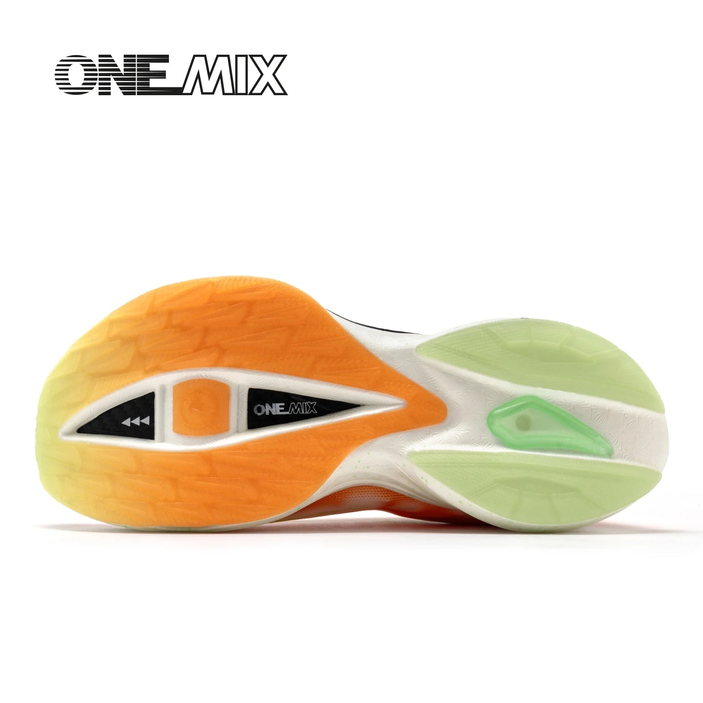 ONEMIX Nylon Carbon Board Marathon Running Racing Shoes, Professional Stable Support, Shock Relief, Ultra-light Rebound Sneakers