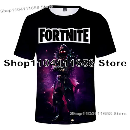 Banana Peely T-shirt Women's Tee Kids F-Fortnite T Shirt for 3D Printed Men's Battle Royale Game Summer Tops Birthday Gifts
