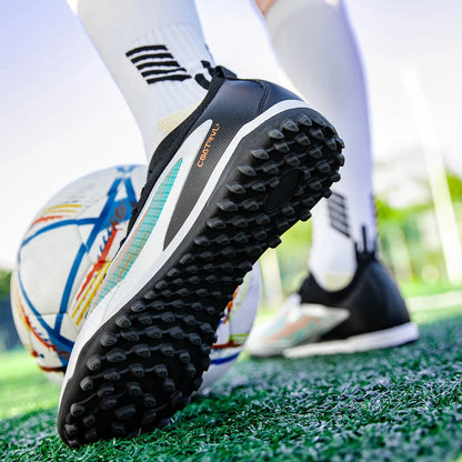 Men's New TF Football Boots Sneakers Professional Society Casual Male Soccer Shoes Futsal High-Quality Football Shoes Training