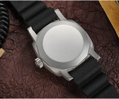 San Martin 42mm Retro Titanium Diver Watch NH35 Automatic Men's Mechanical Watches Bronze Bezel Sapphire Luminous Waterproof 200m