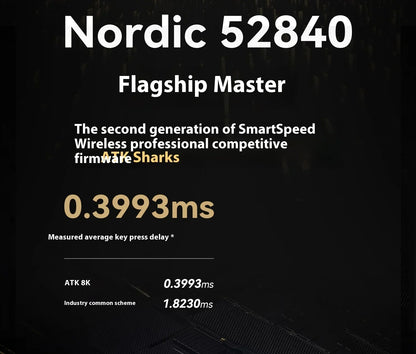 ATK Blazing Sky X1/X1V2 trådløs gamermus 8K med lav latenstid, letvægts FPS Liekong e-sport gamingmus, brugerdefineret pc-tilbehør