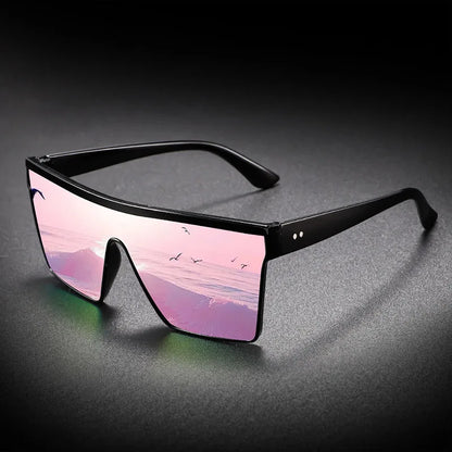 2-4PCS Oversize frame One-piece Goggle Men Woman Sunglasses Interior Accessory Protective Gears Anti Glare Car Driving Glasses