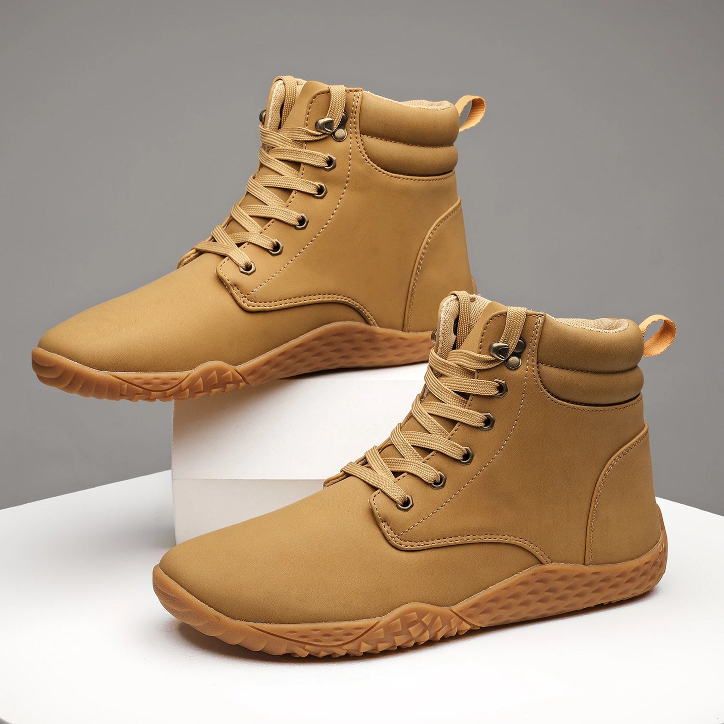 Work Lightweight Sports Shoes 41-46 Men's Shoes Wide Barefoot Sneakers Season Outdoor Breathable Versatile Casual Trendy Shoes