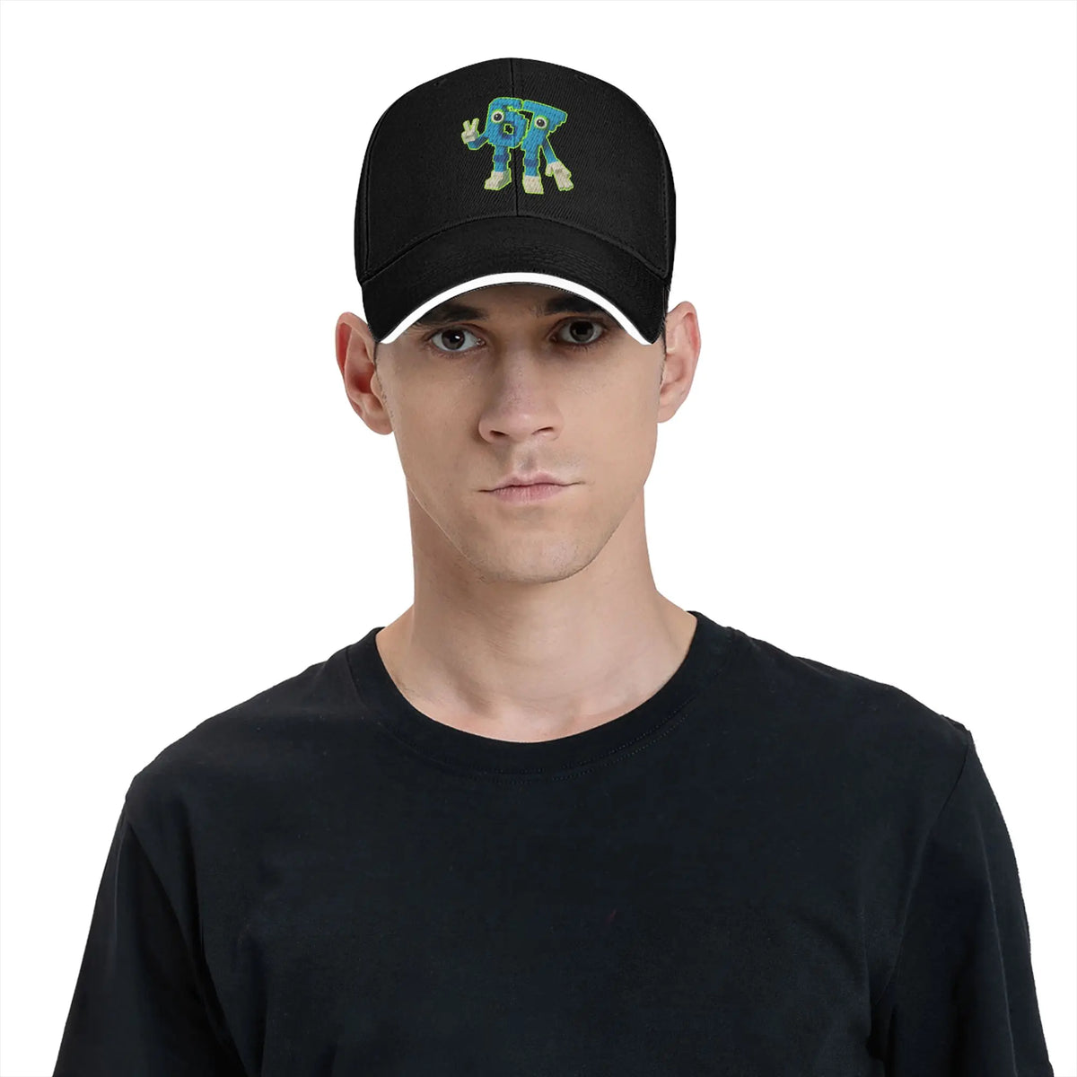 67 Casquette de baseball décontractée avec personnage de mème « Brainrot » – Casquette de camionneur d’été – Casquettes de sport en plein air – Casquettes hip-hop – Casquettes de baseball unisexes