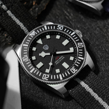 Watchdives EXD 40Mm Titanium Dive Watch Man VH31 Sweep Quartz Watches 200 Waterproof Ar Sapphire BGW9 Luminous 316L Wristwatch