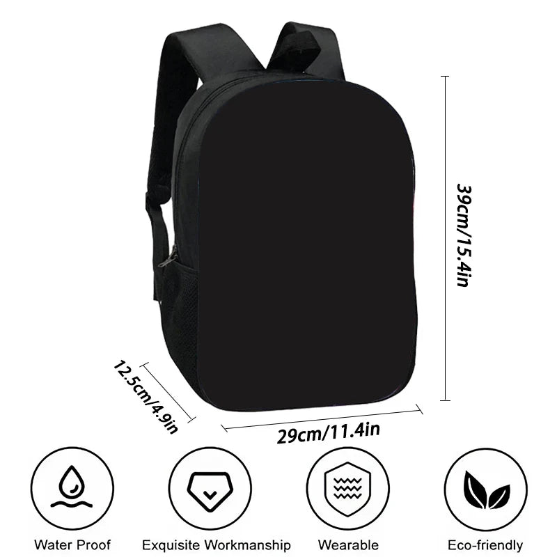 Hot Game Design-F-FortniteS Kid Backpacks Boys and Girls Student Birthday Gift Child School Bags Unisex Camping Durable Rucksack