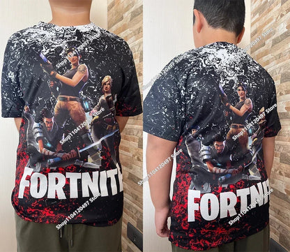 Fortnite Paarbekleidung Herren- und Damenpullover Kinder bedruckter Casual-Hoodie für Schüler Outdoor-Sport schlicht langärmelig