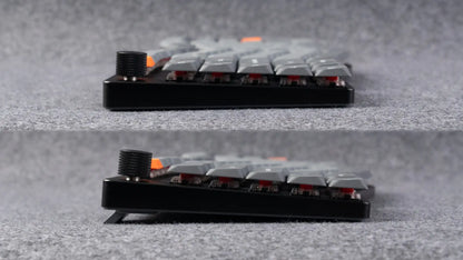 Keychron K15 Max (Alice Layout) QMK Wireless Custom Mechanical Keyboard Low Profile Gateron Switch Double-shot PBT Keycaps