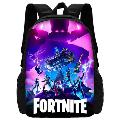 Hot Game Design-F-FortniteS Kid Backpacks Boys and Girls Student Birthday Gift Child School Bags Unisex Camping Durable Rucksack