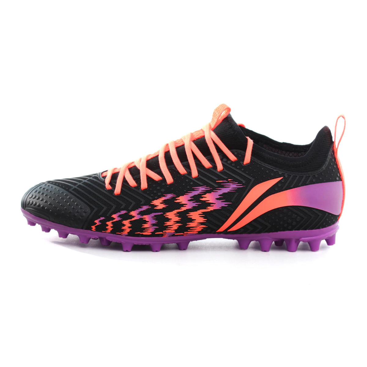 Li-ning chaussures de Football pour hommes AG sol respirant anti-dérapant Sport chaussures de Football doublure chaussures baskets portables YSFU015