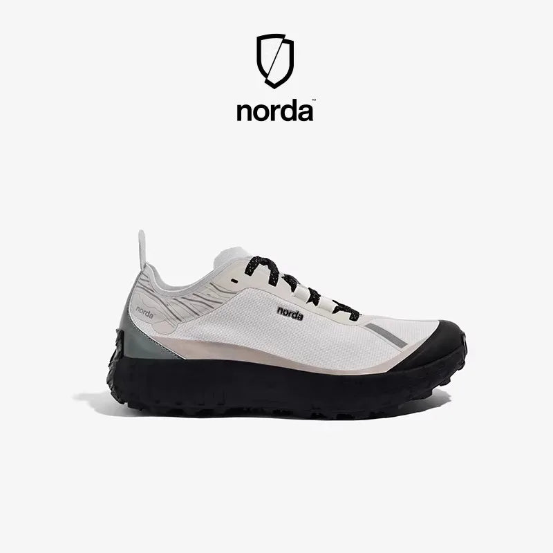 Norda 001 Scarpe da corsa da uomo basse per fuoristrada, traspiranti, da escursionismo all'aperto, leggere e resistenti all'usura