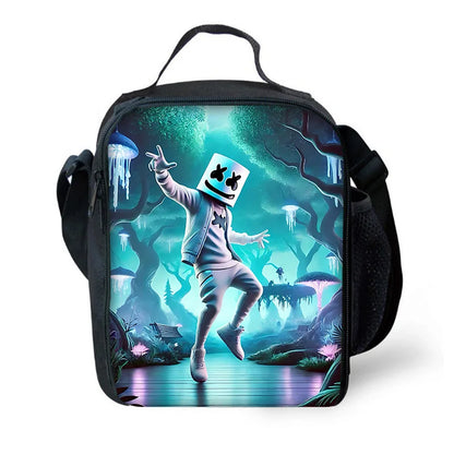 Hot-Game-Kinderrucksäcke mit Lunchbag und Federmäppchen, große Schultaschen für Schüler, Design F – FortniteS, für Jungen und Mädchen, ideales Geschenk