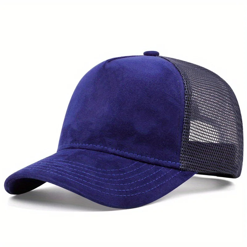 New Summer Mesh Baseball Cap Women Men Letter Patch Snapback Hat Casual Breathable Unisex Street Hip Hop Trucker Caps