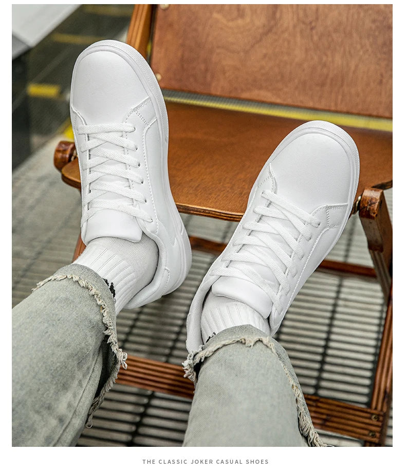 Herrenschuhe aus Kunstleder, Sneaker, trendige Freizeitschuhe, Herrensneaker, vulkanisierte Herrenschuhe, Paarschuhe, Damenschuhe