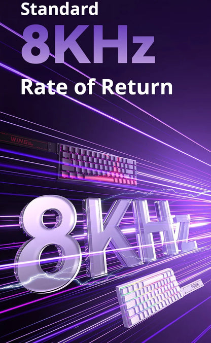 AULA WIN 68 HE Magnetic Axis Keyboard RT Gaming Mechanical Keyboard Wired 8KPolling Rate Full-Key Hot-Swappable