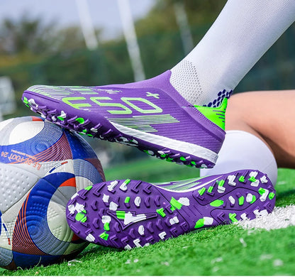 Pointure 35-45 Chaussures de football FG/TF pour hommes, futsal, professionnelles, unisexes, pour garçons, chaussures de football, baskets
