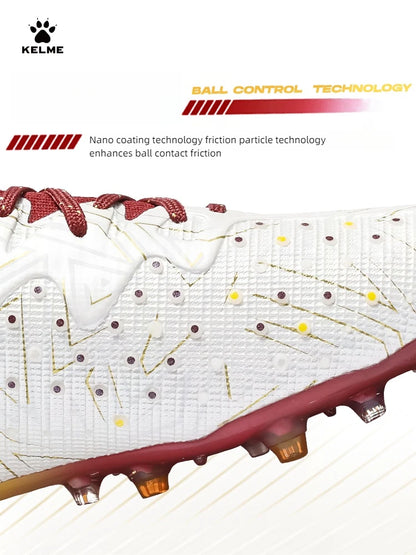 KELME Voetbalschoenen voor volwassenen Heren Disease Electric 3.0 Korte spikes Voetbalschoenen Kinderen MG Professional Wedstrijd- en trainingsschoenen