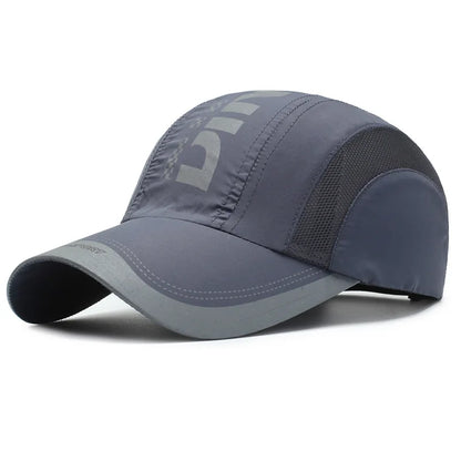 New Summer Quick Drying Thin Breathable Baseball Cap Men Women Sport Outdoor Hiking Climbing Cycling Fishing Run Hat Bone