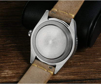 2025 New San Martin SN0134 Men Watch NH34 GMT Sandwich Dial 40mm Bidirectional Sapphire Bezel Luxury Sports Watch 20Bar Watches